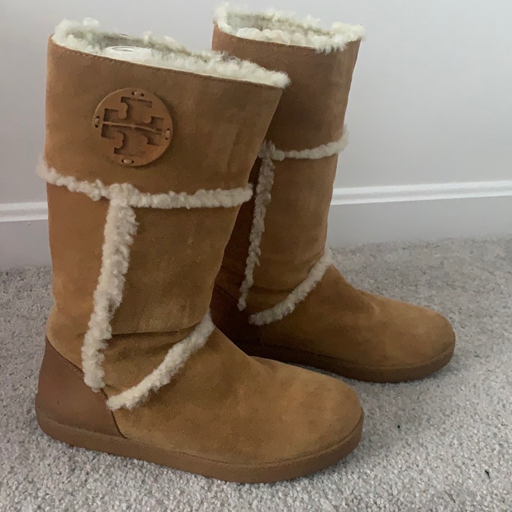 Tory Burch Shearling Boots